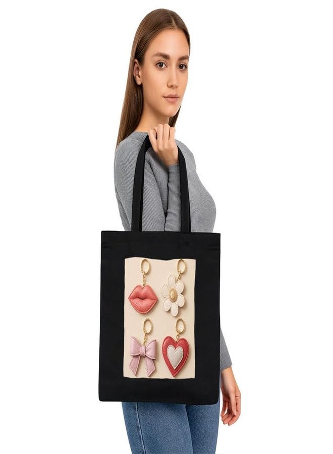 PrintWala حقيبة حمل أنيقة من قماش الكانفاس المطبوع للنساء من برينتوالا | حقيبة كتف متينة - Image 3